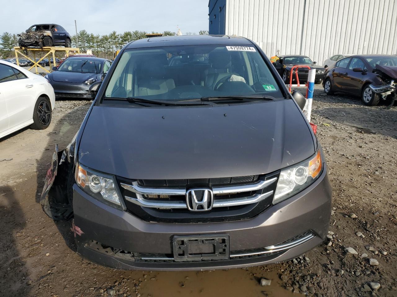 5FNRL5H63EB067592 2014 Honda Odyssey Exl