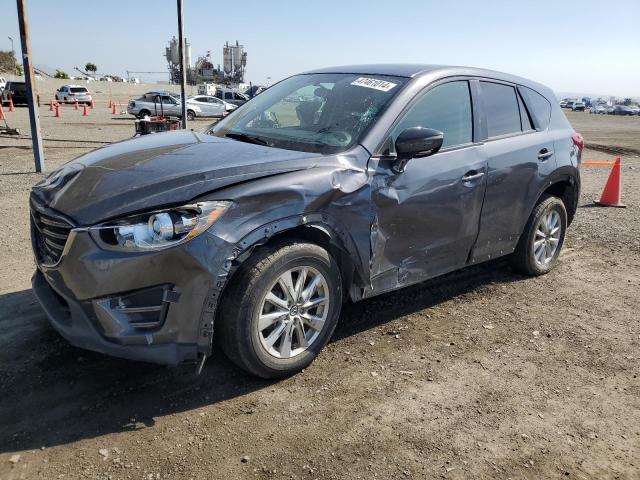 MAZDA CX-5 SPORT 2016 silver  gas JM3KE2BY1G0796638 photo #1