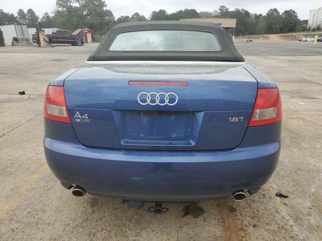 2005 Audi A4 1.8 Cabriolet VIN: WAUAC48H55K008343 Lot: 45941194