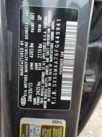 2015 KIA OPTIMA LX - 5XXGM4A76FG449941