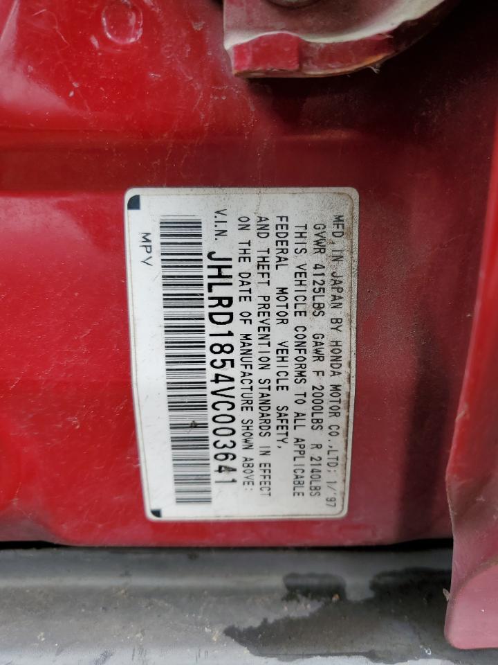 JHLRD1854VC003641 1997 Honda Cr-V Lx