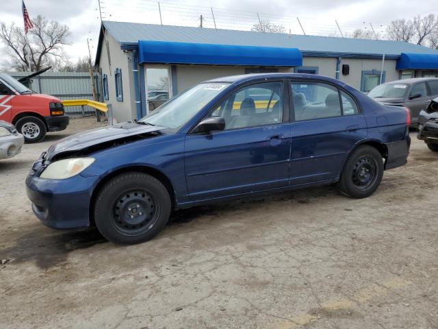 2004 Honda Civic Lx VIN: 2HGES165X4H502462 Lot: 46744604