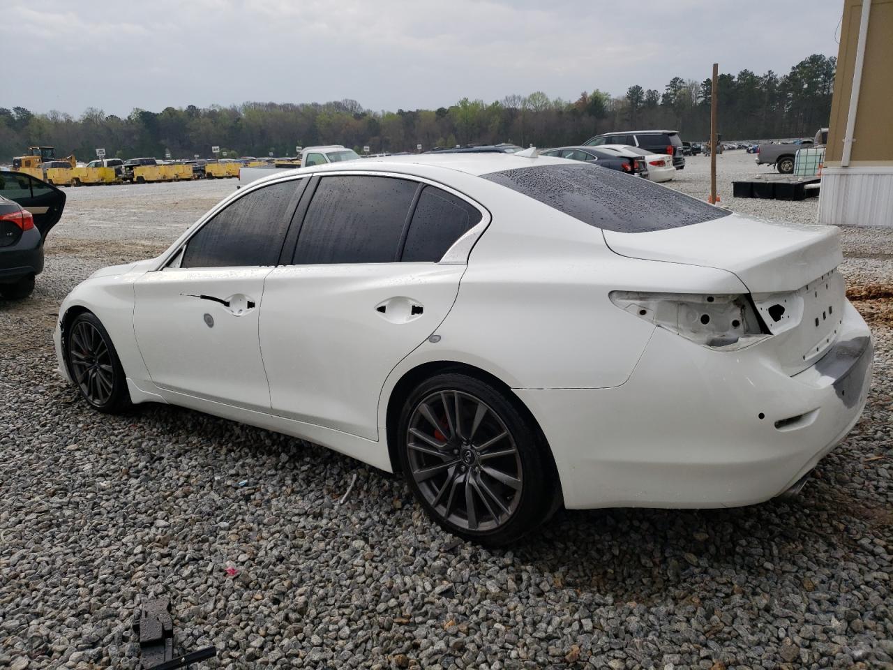 2017 Infiniti Q50 Red Sport 400 vin: JN1FV7AP3HM850955