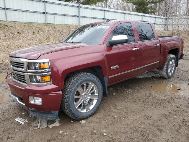 Lot #2492163579 2014 CHEVROLET 1500 SILVE salvage car