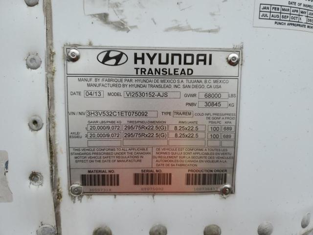 Lot #2519227680 2014 HYUNDAI TRAILER salvage car