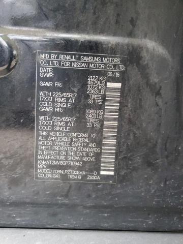 2016 Nissan Rogue S VIN: KNMAT2MV8GP710942 Lot: 47224234