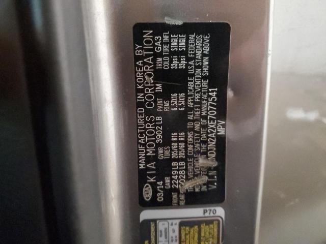 2014 Kia Soul VIN: KNDJN2A2XE7077541 Lot: 48429434