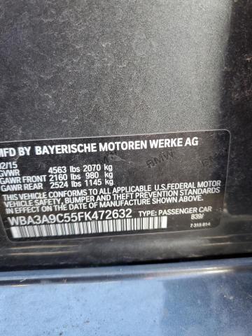 2015 BMW 335 I - WBA3A9C55FK472632