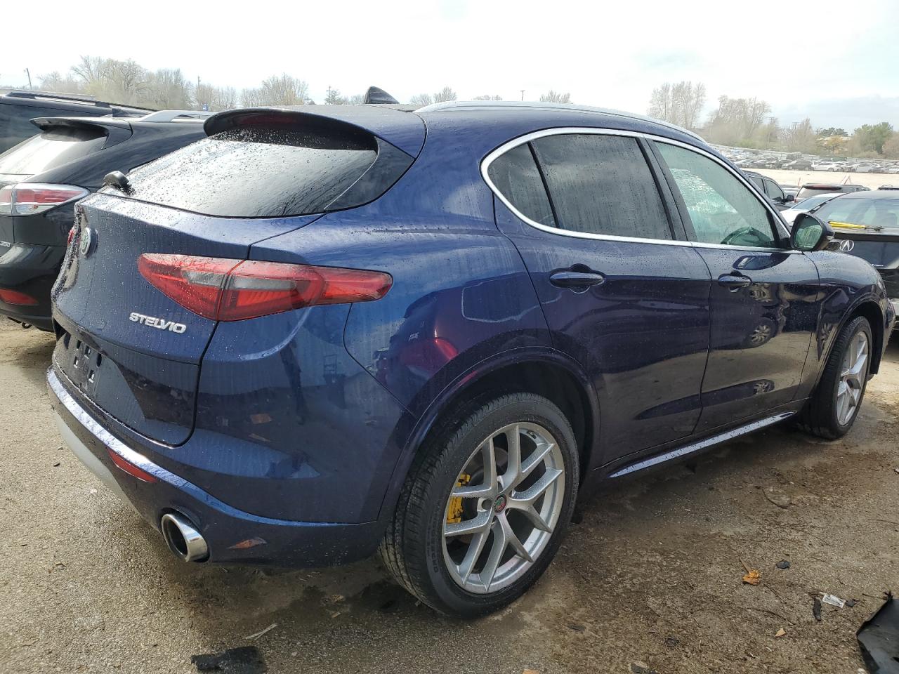 2021 Alfa Romeo Stelvio Ti vin: ZASPAKBN0M7D09245