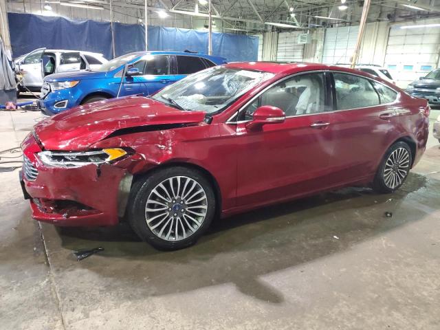 Lot #2414219202 2017 FORD FUSION SE salvage car