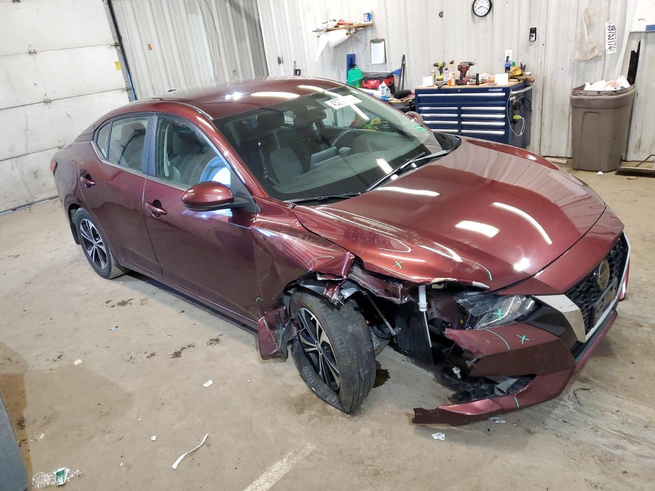 2020 Nissan Sentra Sv vin: 3N1AB8CV3LY283141