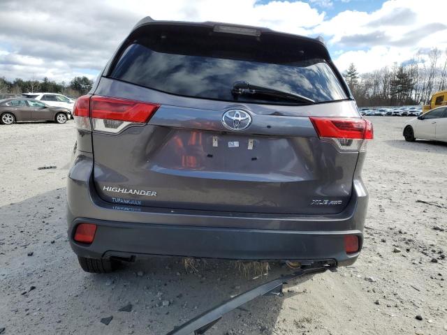 VIN 5TDJZRFH7KS625443 2019 Toyota Highlander, SE no.6