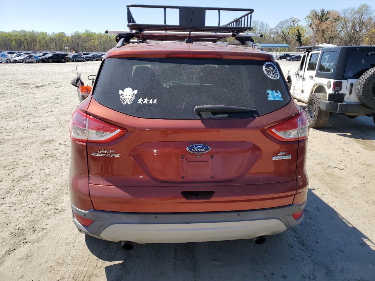 2014 Ford Escape Se vin: 1FMCU0GX7EUB09104