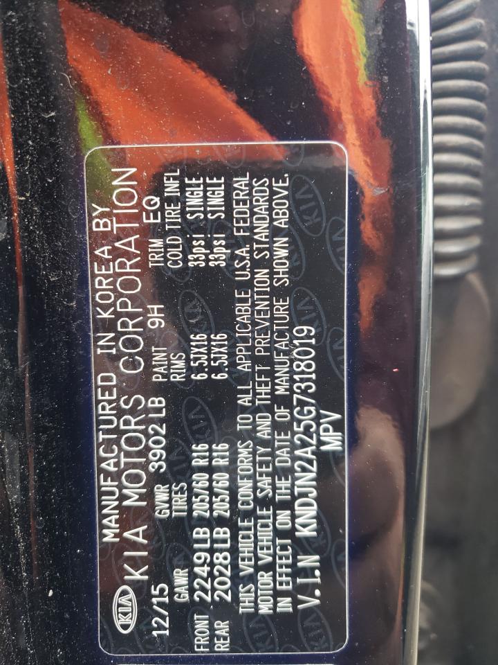 KNDJN2A25G7318019 2016 Kia Soul