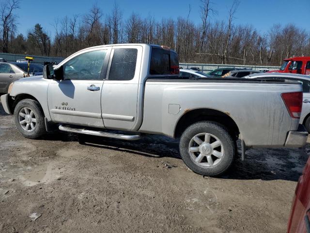 NISSAN TITAN XE 2006 silver club cab gas 1N6AA06B86N510289 photo #3