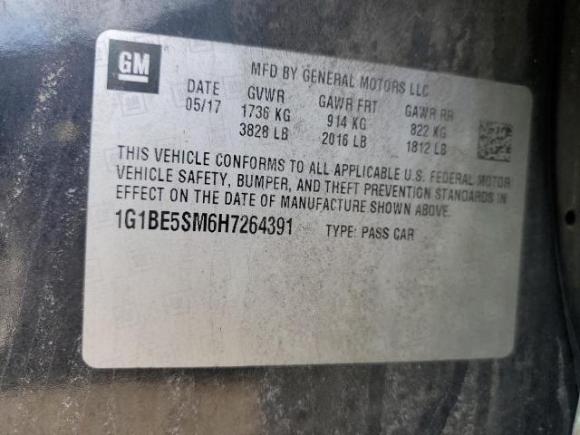 2017 CHEVROLET CRUZ 1G1BE5SM6H7264391