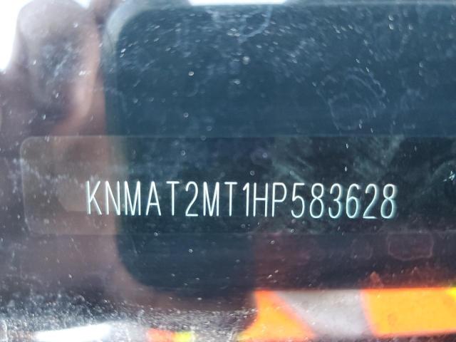 2017 Nissan Rogue S VIN: KNMAT2MT1HP583628 Lot: 47490064