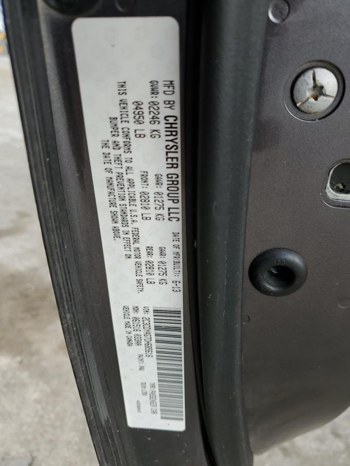 2C3CDYAG7DH685616 2013 Dodge Challenger Sxt