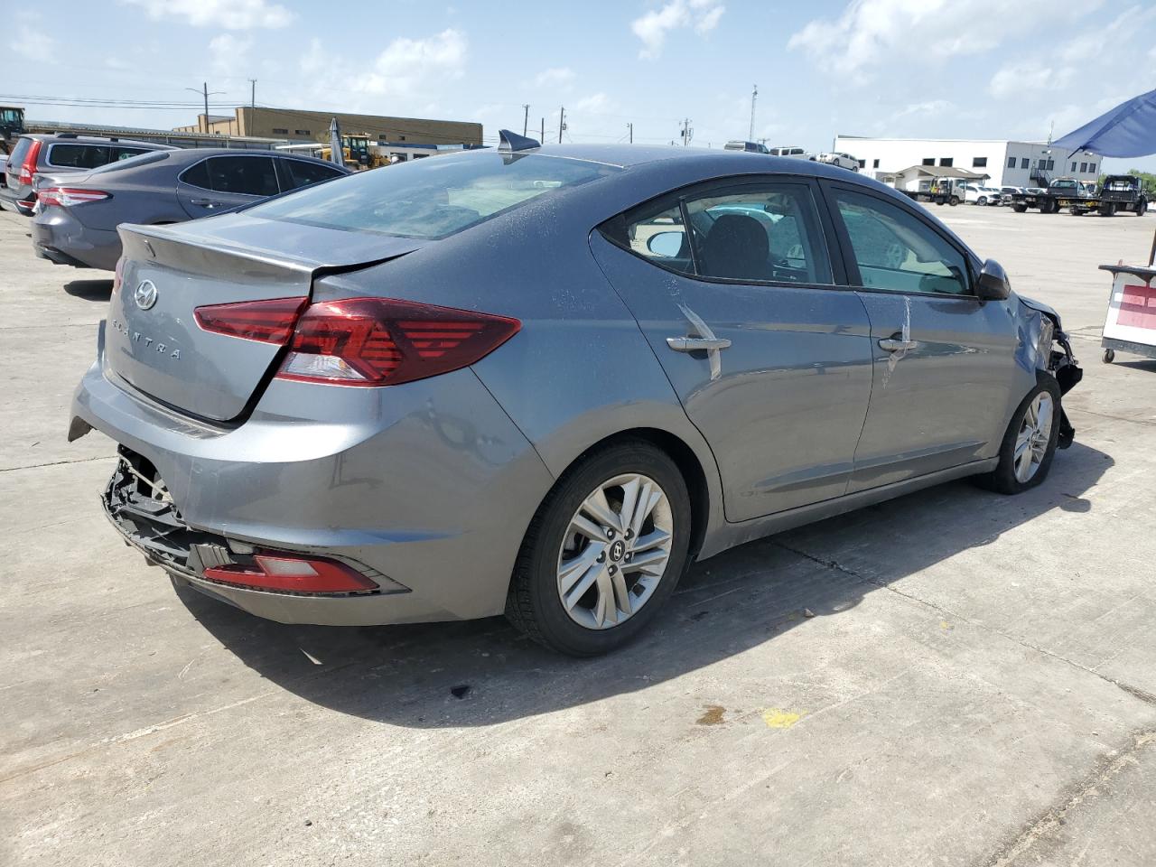 2019 Hyundai Elantra Sel vin: 5NPD84LF1KH406053