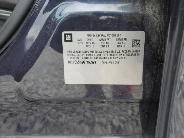 2016 CHEVROLET CRUZE LIMI - 1G1PC5SH9G7168929