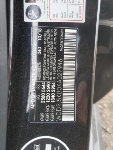 2019 MERCEDES-BENZ CLS 450 4M - WDD2J5KB0KA027946