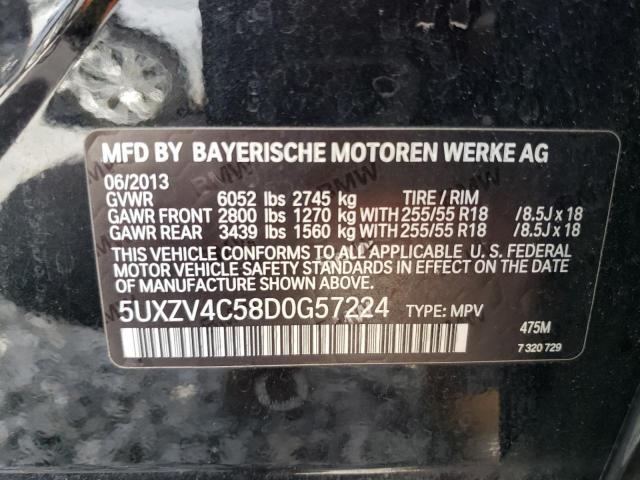 VIN 5UXZV4C58D0G57224 2013 BMW X5, Xdrive35I no.13