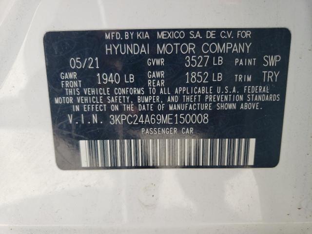 2021 HYUNDAI ACCENT SE - 3KPC24A69ME150008