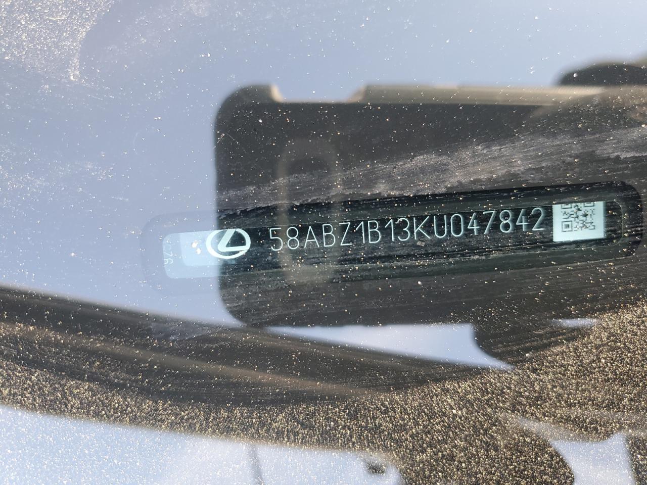 58ABZ1B13KU047842 2019 Lexus Es 350