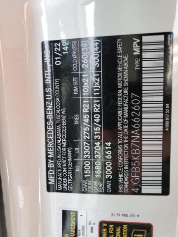 2022 MERCEDES-BENZ GLE 450 4M - 4JGFB5KB7NA662607