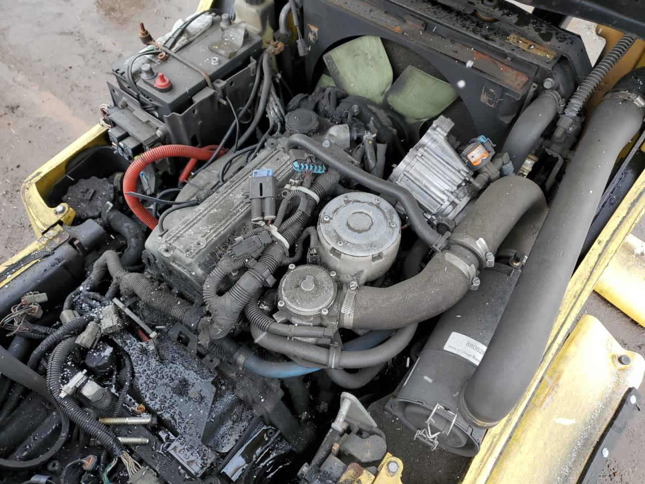 Lot #3242791985 2010 HYST FORKLIFT