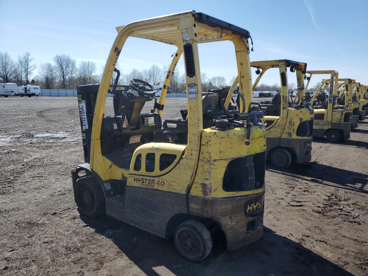 Lot #3242791950 2007 HYST FORKLIFT