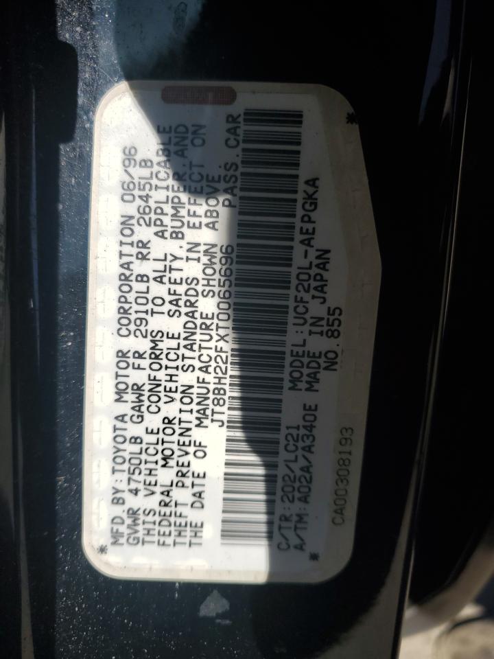 JT8BH22FXT0065696 1996 Lexus Ls 400