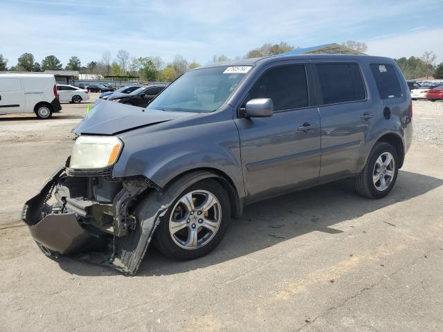 Lot #2437882092 2014 HONDA PILOT EXL salvage car