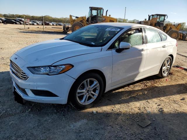 Lot #2445713336 2018 FORD FUSION SE salvage car