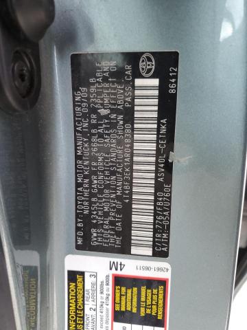 2010 Toyota Camry Base VIN: 4T4BF3EK1AR048380 Lot: 46696414