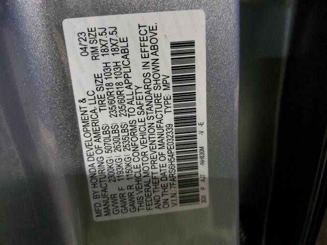 2023 HONDA CR-V SPORT - 7FARS6H54PE032339