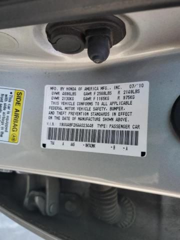 2010 Acura Tl VIN: 19UUA8F2XAA023448 Lot: 48038284