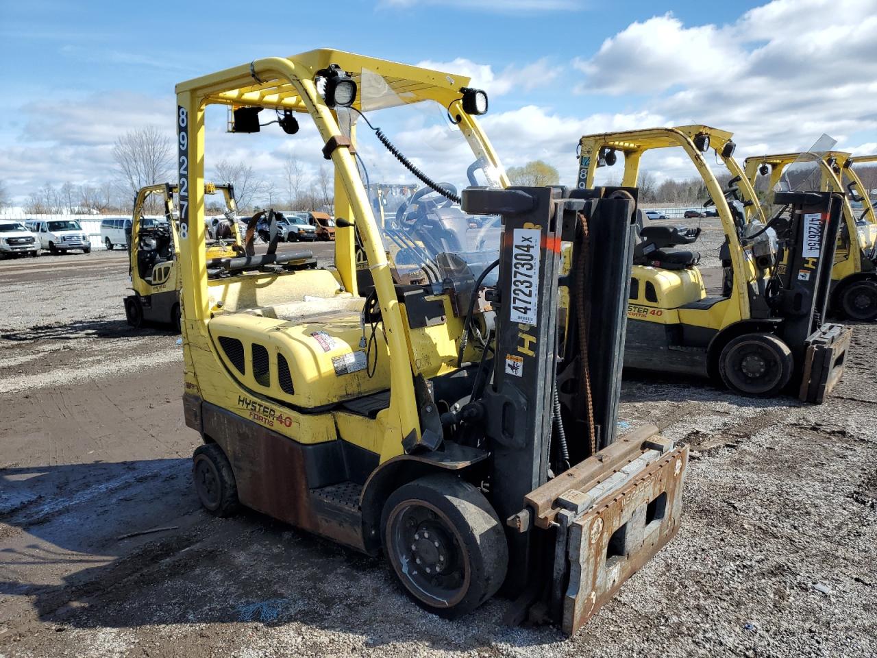 Lot #3242791987 2011 HYST FORKLIFT