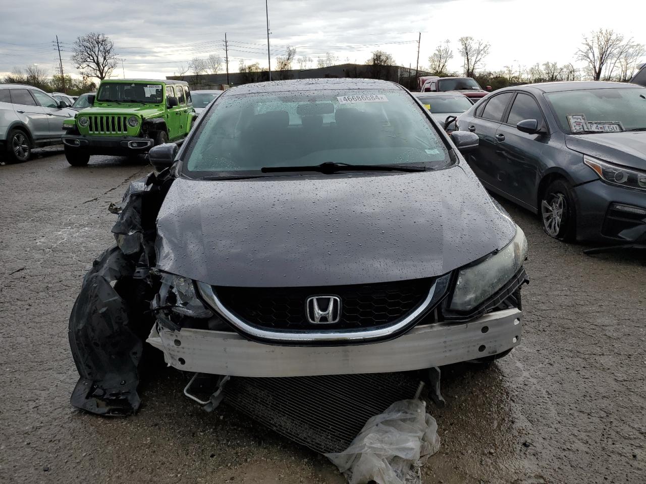 2HGFB2F82EH553444 2014 Honda Civic Ex