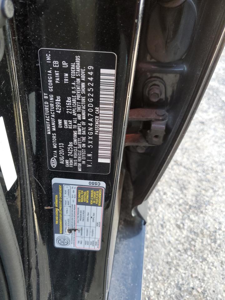 5XXGN4A70DG252449 2013 Kia Optima Ex