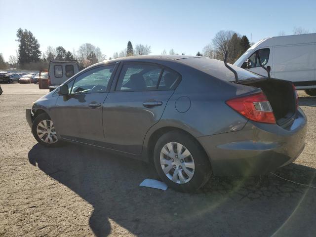 Image 2 of 2012 Honda Civic salvage vehicle - Lot #47597614 at Copart