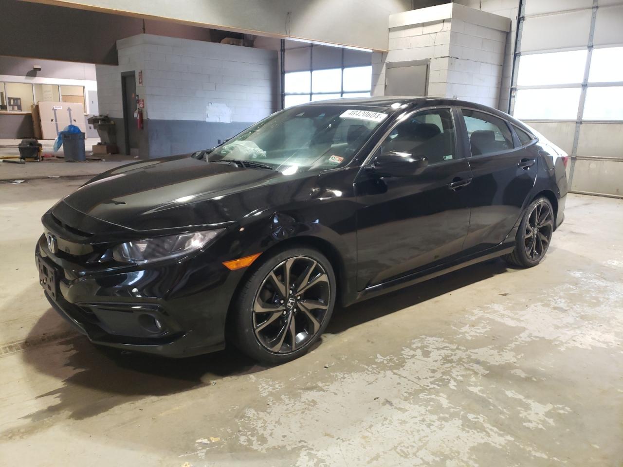 Lot #2574076641 2019 HONDA CIVIC SPOR