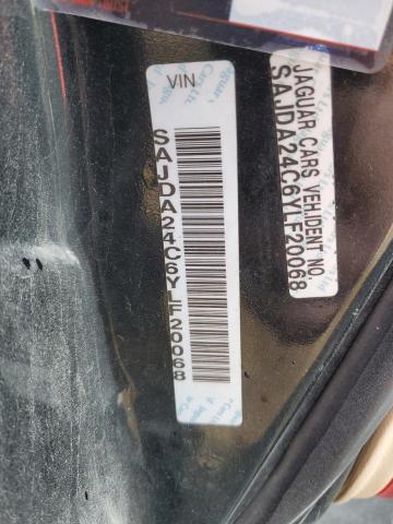 2000 Jaguar Vandenplas VIN: SAJDA24C6YLF20068 Lot: 46596844