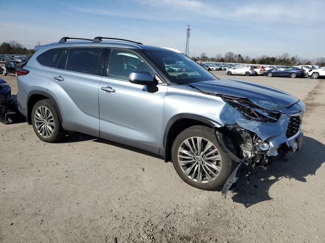 VIN 5TDFZRBH7MS126849 2021 Toyota Highlander, Platinum no.4