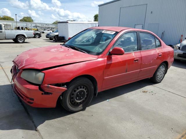 Lot #2519102707 2005 HYUNDAI ELANTRA GL salvage car