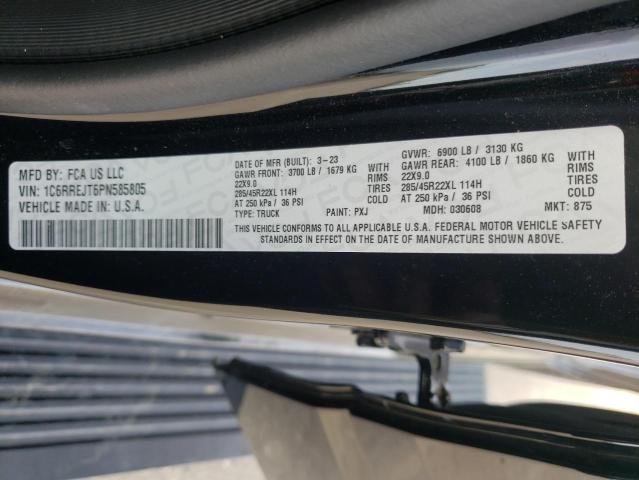 2023 RAM 1500 LARAM - 1C6RREJT6PN585805