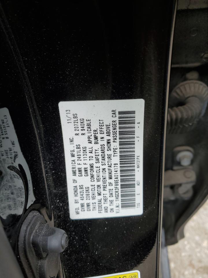 2014 Honda Accord Exl vin: 1HGCR3F86EA014179