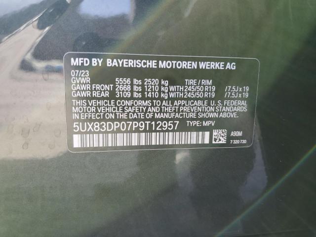 2023 BMW X3 M40I - 5UX83DP07P9T12957