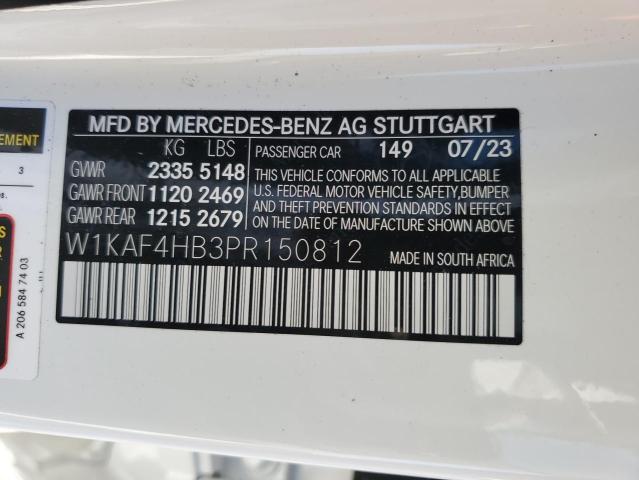 W1KAF4HB3PR150812 Mercedes-Benz C-Class C 300 4MAT 12