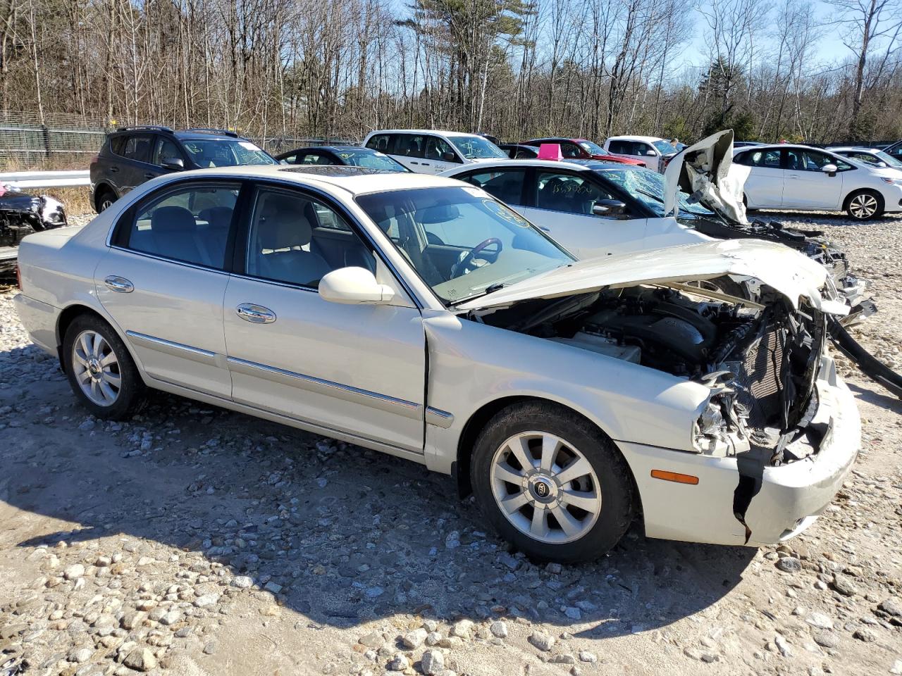 KNAGD128445304661 2004 Kia Optima Lx